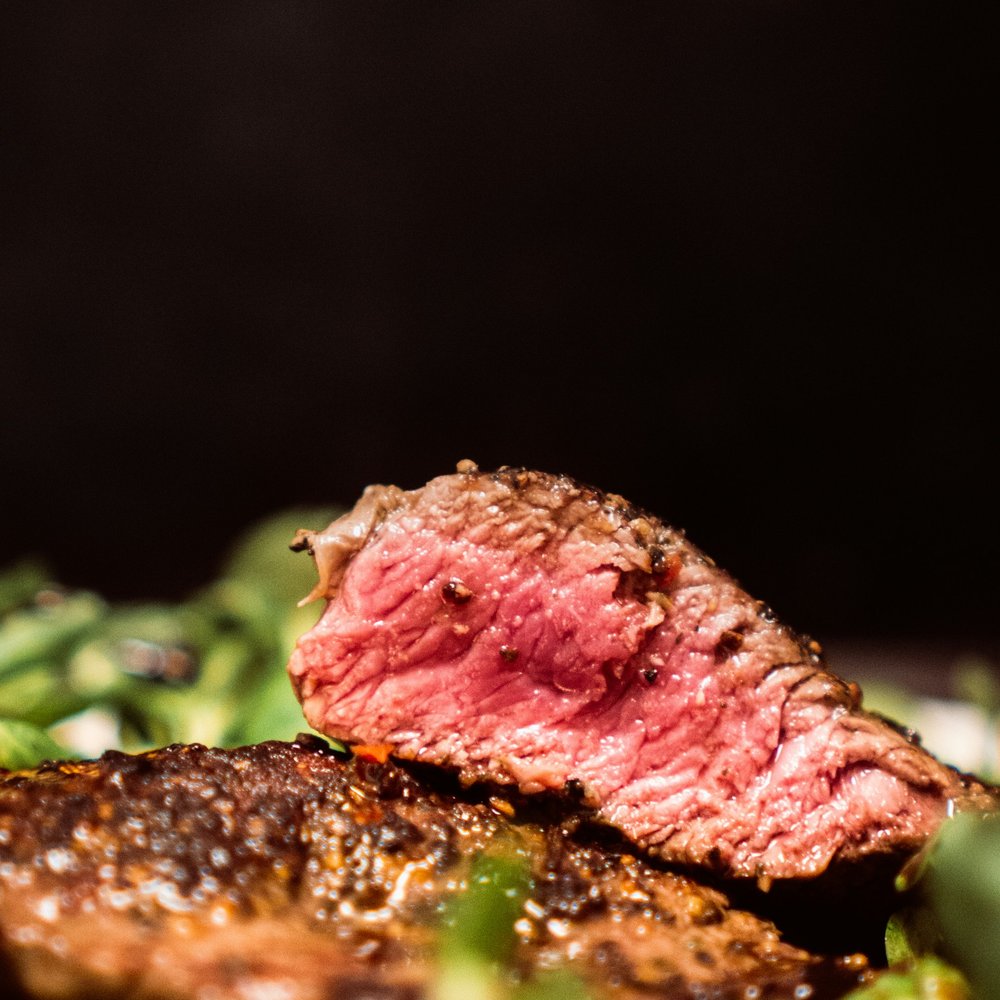 Dry-aged ribeye, over fire — Café Continental Stalybridge