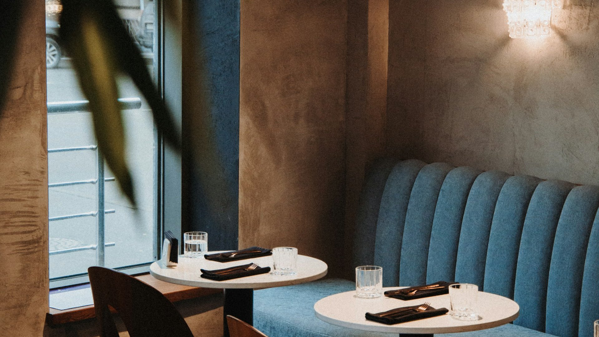 Candle-lit bistro dining room — Café Continental Stalybridge
